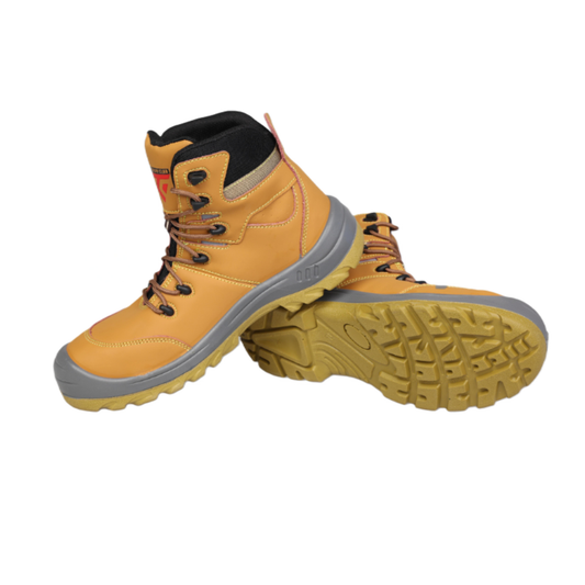 Apollo Pure Leather Safety Boots